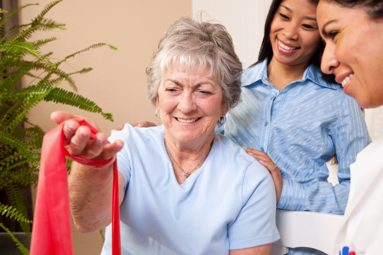 How Physical Therapy at Home Helps Seniors Heal Faster